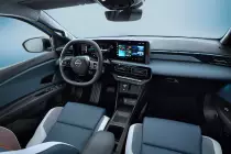 passenger-pov-of-full-dashboard-cockpit-showing-steering-wheel-driver-focused-infotainment-showing-eco-drive-mode-rear-view-mirror-front-seats-and-side-mirrors